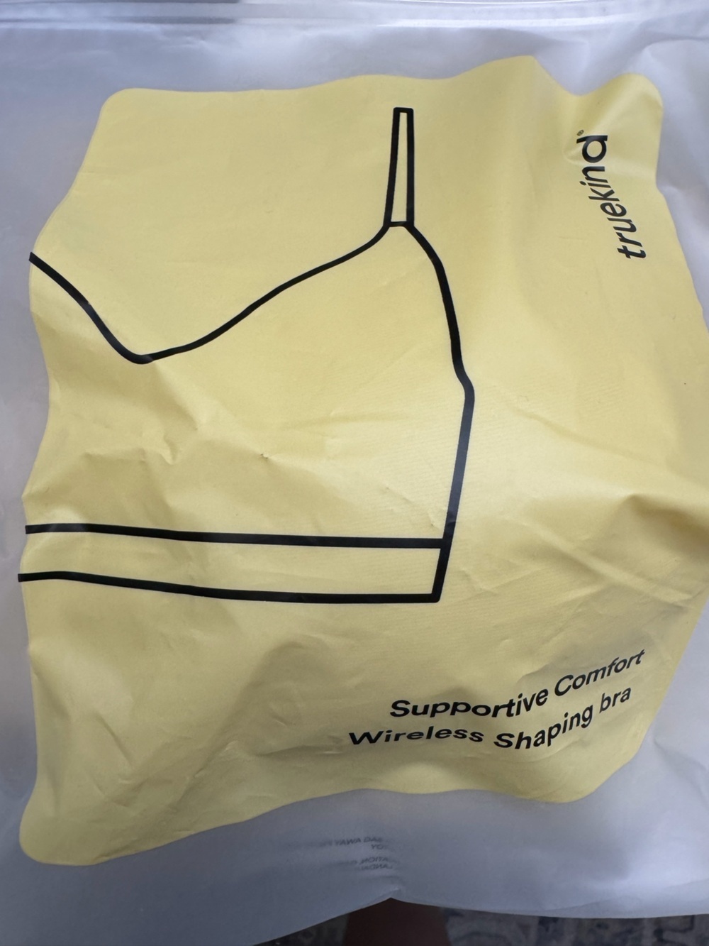 Truekind Chai/Nude Daily Comfort Wireless Shaping Bra 3XL